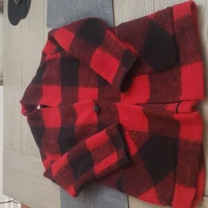 Aritzia Wool Plaid Jacket